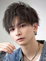 ノイズオオサカ 梅田店(NOISM OSAKA)&nbsp;ビジネスショートメンズマッシュツイストパーマツーブロック