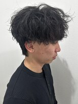 リオールバイニアウ(RE:ALL by Niau) メンズマッシュウルフシャドウパーマルーズパーマ新田太田