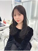 韓国風レイヤーカット/髪質改善/前髪顔周りカットハッシュカット