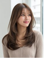 ラファンジュ ヘアー(Rohange hair)&nbsp;韓国レイヤー/レイヤーカット/韓国ヘア/スモーキーカラー