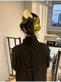 おしゃれタイトヘア◎大人可愛ヘアセット特別な日に