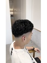 レンジヘアー(lange hair)&nbsp;極道パーマ【鈴鹿/メンズ/メンズパーマ/フェード/眉毛】