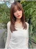 Aimee町田 ナチュラルレイヤー×モカベージュ