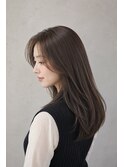 アッシュ艶髪ロング