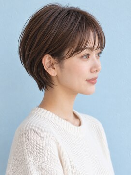 ライクバイコトナ 越谷(RIKE by kotona) ショートボブ髪型20代30代40代50代前髪あり前髪なし面長丸顔越谷