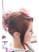 オーバーキャプテンネイキッド(OVER CAPTAIN NAKED)&nbsp;ガーリーになり過ぎないモード系袴向け卒業式へアセット☆