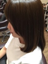 パティオンツー(PATIONN2)&nbsp;透明感！くすみブルーアッシュベージュ☆ミディアムワンカール♪
