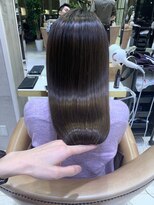 アンド ストーリーズ(&STORIES)&nbsp;髪質改善イルミナカラーストレート艶髪ハイトーンカラー