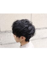 リレーションメンズヘアー(RELATION MEN'S HAIR)&nbsp;メンズマッシュスタイル／カルマパーマ／ダークアッシュ