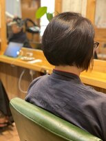 ハグ ヘアーサロン(HUG hair salon)&nbsp;前下がりボブ