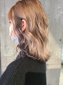 キーン 立川店(keen) 【keen×武田】ハイトーン×インナーカラー