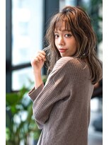 オースティン 門前仲町(AUSTIN)&nbsp;前髪かき上げイメチェンイヤリングカラーラベンダーカラーくびれ