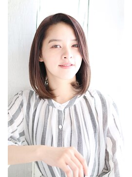 アルネ プラスエヌ(ARNE+n) 20代30代40代 かきあげニュアンスロブ【近江八幡】