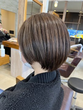 ラ メール ヘア デザイン(La mer HAIR DESIGN) 透明感/アッシュベージュ/ショートスタイル