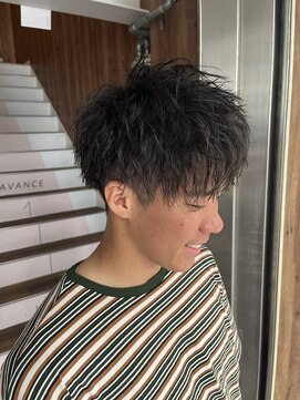 アヴァンス 天王寺店(AVANCE.) MEN'S HAIR ツーブロック×ソフトツイスト