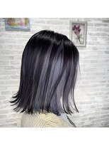 美容室 ハルミ ヘア リゾート 川口店(Harumi Hair Resort) インナー×グレープシルバー