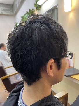 キャラシャローネ お台場(CharaChalone) メンズスッキリショート【メンズカット/お台場】