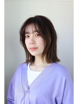 ヘアーアンドメイク エクリ 不動前店(Hair&Make equri) 夏っぽミディアムスタイル