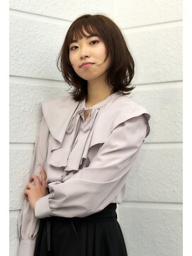 サロンレイビューティー(SALON Leh BEAUTY) 【Leh】レイヤーカット　おくれ毛あり