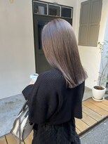 グリット(Grit)&nbsp;ラベンダーグレージュ切りっぱなし