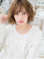モッズヘア 越谷(mod's hair)&nbsp;大人かわいい外国人風ハイライト波巻きボブc5越谷20代30代40代