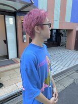 コーチ 新代田店(Coach)&nbsp;Coach Hair Studio 新代田店刈らないショート×ファンシーピンク