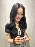 暗髪は韓国巻がピッタリ!
