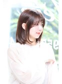 【Aere池袋】大人可愛いロブ×サファリベージュ☆小林