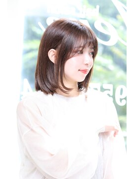 アエレ(Aere) 【Aere池袋】大人可愛いロブ×サファリベージュ☆小林