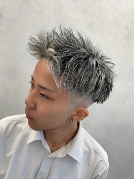 ルースト 西院店(ROOST) ジェット×ホワイトハイライト