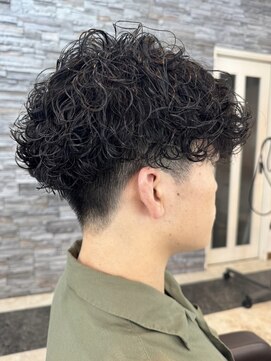 ヘアーアンドビューティーガーデン(HAIR AND BEAUTY GARDEN) 日光波巻きスパイラルパーマツイストパーマ波巻きパーマメンズ