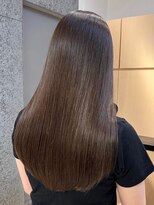 ビームズ トータルビューティー 西中島店(Bee ms Total Beauty) サラツヤロングベージュカラーブリーチしない透明感カラー