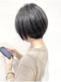 似合わせカット　丸みショート