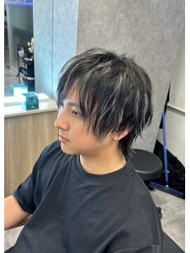 メンズサロン キング 梅田店(Men’s salon K!ng) 波巻きツイストスパイラルパーマ/フェザーパーマ/眉毛/メンズ