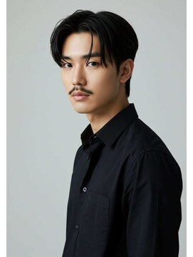 ロンドプランタン 恵比寿(Lond Printemps) ★センターパート/ニュアンスデザイン/フェザーカット