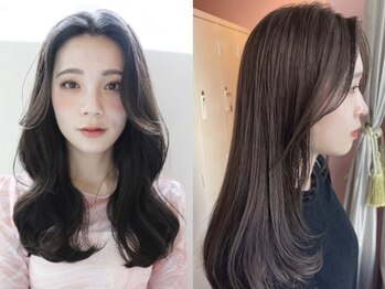 フィガロ ミリー 北生駒店(Figaro Mily)の写真/「隠す」から「魅せる」白髪染めへ◎潤い×透明感で理想の色に♪大人女性に人気の美髪デザインカラー！