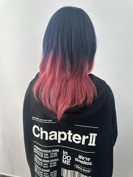 シェリッシュ ノース(Sheriche North) ツートンデザインカラー(ブリーチ2回)