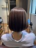 【NEW!特許取得】カット＋白髪老化ケアカラー　（専用シャンプー1ヶ月付き）
