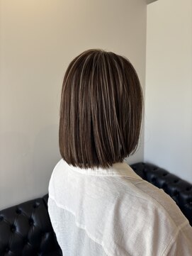 リットバイディア 茅ヶ崎(Lit by diar) 茅ヶ崎/ハイライト/髪質改善/白髪ぼかし/ショート/ボブ/レイヤー