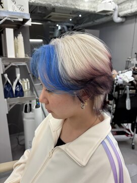 ロテ 名古屋 名駅店(Lote.) くびれヘア/アプリコットオレンジ/夏のヘアアレンジ/名古屋