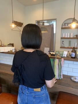 ヘアーエダ(hair eda.) きりっぱなしボブ