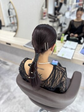 キーン 渋沢(KEEN.) タイトアレンジ/ヘアセット