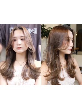 顔回りの少しの変化で印象が変わる☆黄金比に合わせた≪BELO≫のカットでアナタだけの似合わせをデザイン＊