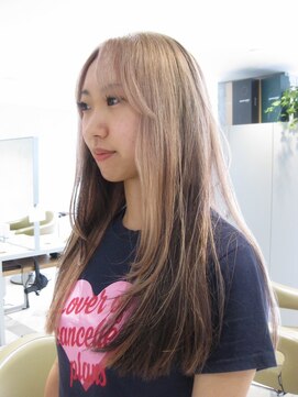 アース 高円寺店(HAIR & MAKE EARTH) ブラウンとベージュのニュアンスデザイン。 【@mppp_32485】