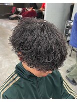 エデアンホンテン メンズサロン(EDEAN 本店 (旧:EDEAN 上通)) 熊本メンズサロン波巻きパーマ波巻きスパイラルシャドウパーマ
