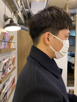 ツーブロックマッシュ／斉藤