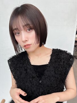 Lond clair 川崎/髪質改善/ショート/ボブ/レイヤーカット【ロンド クレール】 髪質改善/大人ガーリー/似合わせカット/ショートボブ前髪/川崎