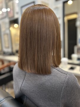 サロン ハナノ(Salon Hanano) 大人かわいいナチュラルストレート20代30代ボブショコラブラウン