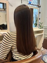 ランデ(RANDE) 白髪染め白髪ぼかし大人かわいいミディアムショートボブ40代50代