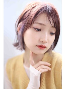 ヘアーメイクポリッシュ 西向日店の写真/透明感のあるカラーや、トレンドのカラーもお任せください!肌色を見極めてあなただけのカラーを提案☆
